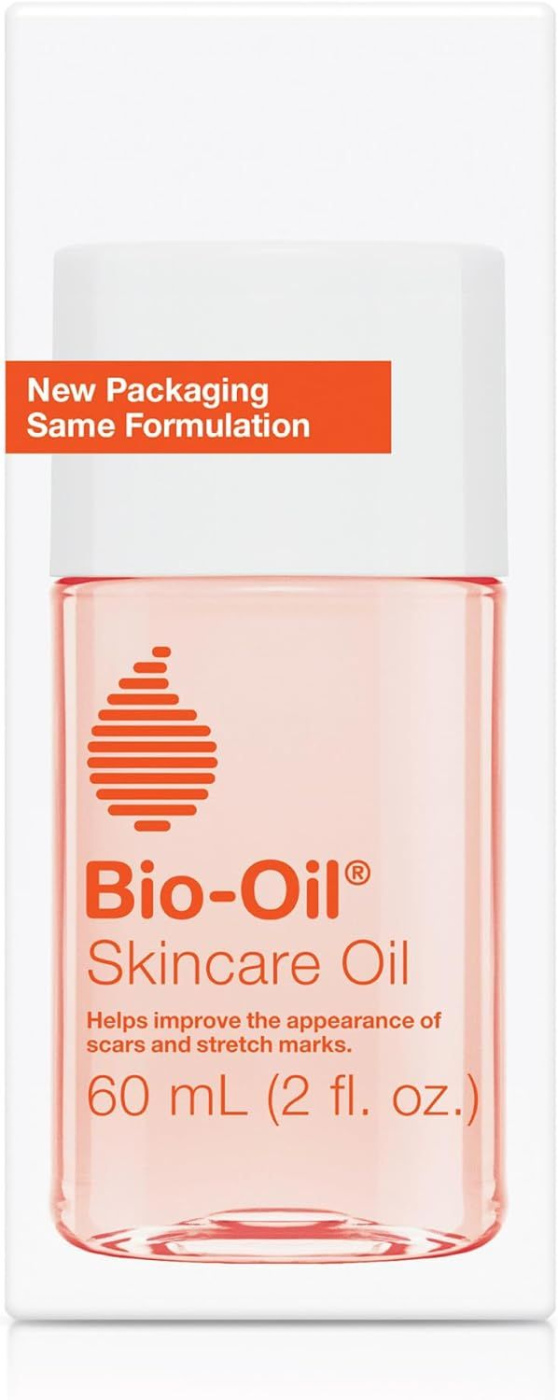 Bio-Oil Skincare Body Oil, Vitamin E, Serum for Scars & Stretchmarks, Face & Body Moisturizer, 2 oz, All Skin Types 