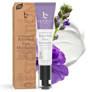 Bio Retinol Moisturizer for Face - USA Made with Natural & Organic Ingredients, Bakuchiol Cream for Sensitive Ski