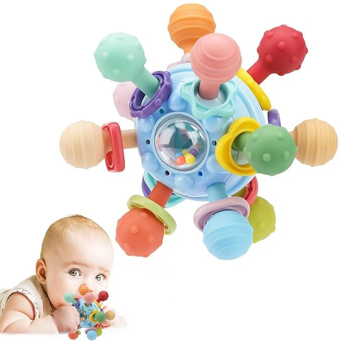 Baby Montessori Sensory Toys for 0-6 6-12 Months